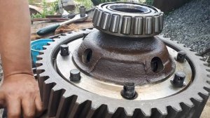 Урал 4320 .часть 32. Ремонт редуктора заднего моста