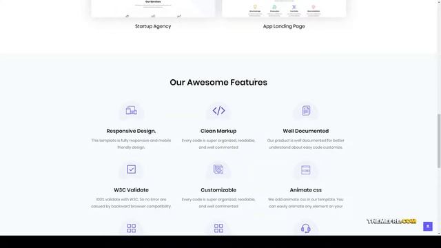 Digeco Startup Agency WordPress Theme Startup Agency app landing page Website Builder смотреть онлайн