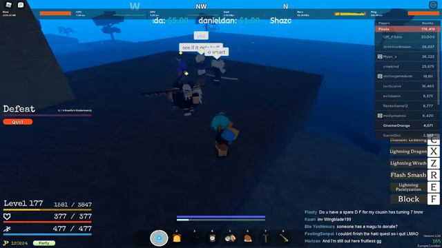 [Roblox] Grand Piece - Goro Vs Gravito ?(UPD 2 Boss Hunt 14) смотреть онлайн