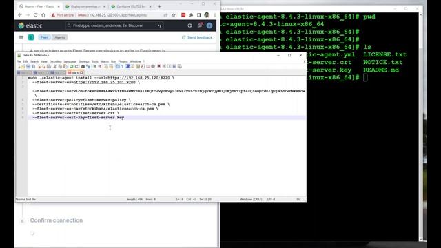 Set up Fleet Server and Install Elastic Agent смотреть онлайн