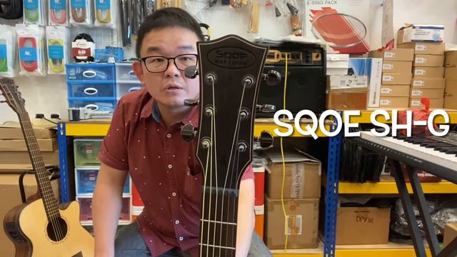 Product Demo: SQOE Acoustic Guitar SQ-H & SQ-G смотреть онлайн