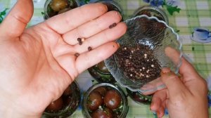 Маринованные сливы с чесноком и зеленью. Цыганка готовит. Gipsy cuisine.