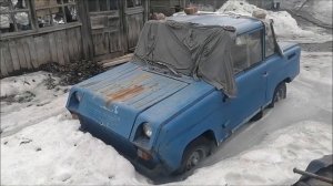 снегоболотоход из мотоколяски СЗД