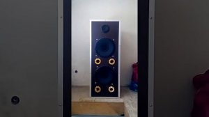 Самодельная колонка на динамиках Кинап 4а32
