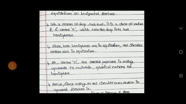 SRTMUN_BScFY_MECHANICS-UNIT-2_SURFACE TENSION_PART-5_EXCESS PRESSURE INSIDE A SPHERICAL LIQUID DROP смотреть онлайн