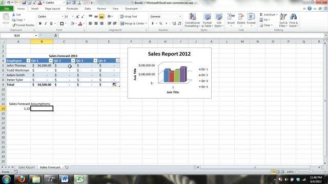 Microsoft Excel Basics Tutorial for Beginners #5 (Excel 2013 Excel 2010 Excel 2007) смотреть онлайн