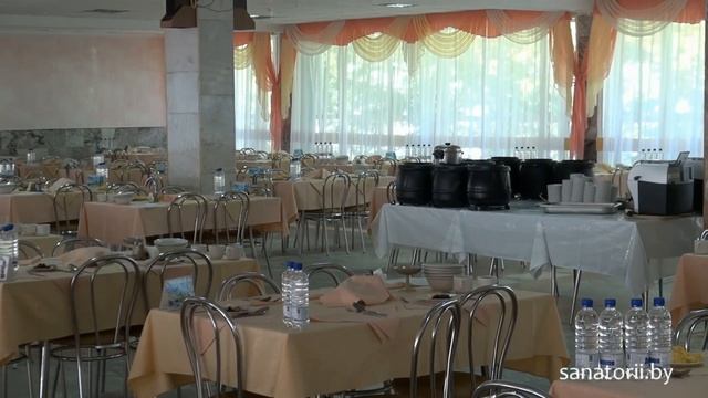 Санаторий Лётцы - столовая, Санатории Беларуси смотреть онлайн
