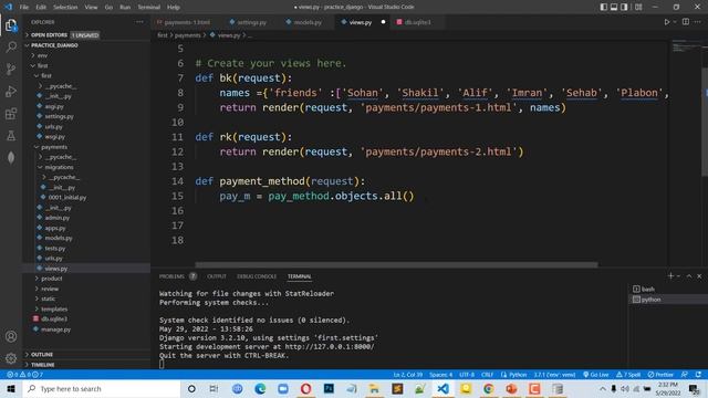 Day-25 - How to show the Database table's data & works all() method? смотреть онлайн