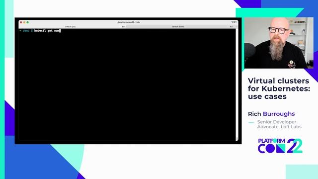 Virtual clusters for Kubernetes: use cases • Rich Burroughs • PlatformCon 2022 смотреть онлайн