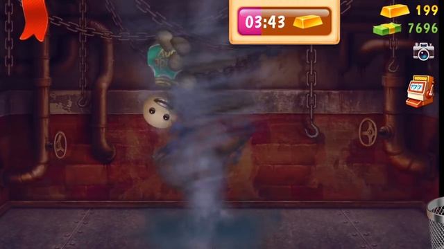 Kick The Buddy: Shark Attack!!! [Annoying Orange Plays]