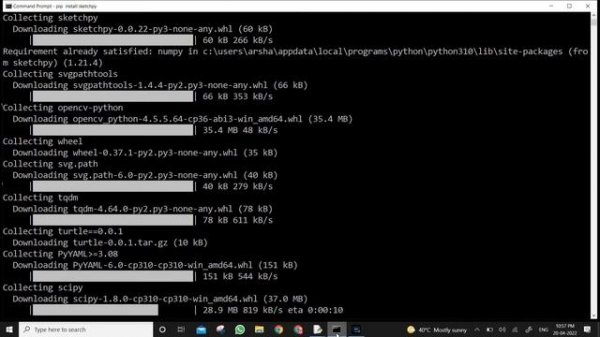 Draw Iron Man Face using 3 line of Python code | How to Draw Ironman with Sketchpy in Python |