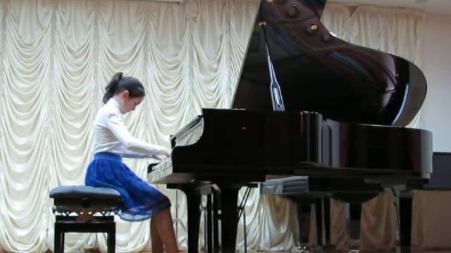 S. Rachmaninov Prelude No 12 in G-sharp minor, Op 32, Milena Kirichenko, 11 y.o смотреть онлайн