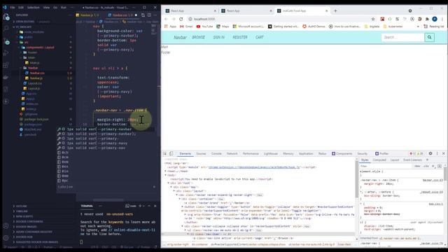 1.6 Layout Building Part 3 Bootstrap Navbar Styling смотреть онлайн