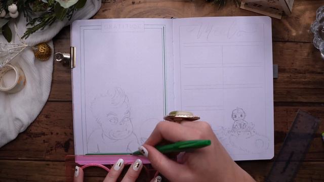 DECEMBER Bullet Journal Setup 2022 PLAN WITH ME Christmas Movies смотреть онлайн