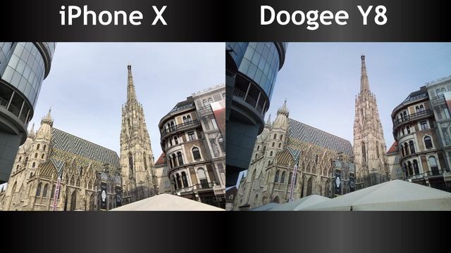 iPhone X vs Doogee Y8 - Camera Comparison смотреть онлайн