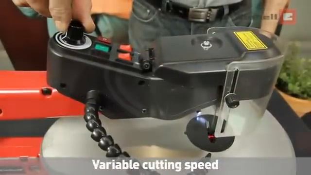Einhell 120W Scrollsaw with Precision Laser Light смотреть онлайн