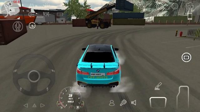 Дрифт настройка на BMW M5 F90 в кар паркинг смотреть онлайн