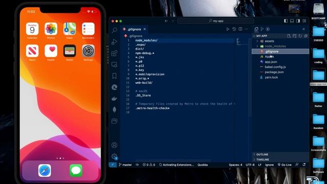 Start a new react native project with expo смотреть онлайн