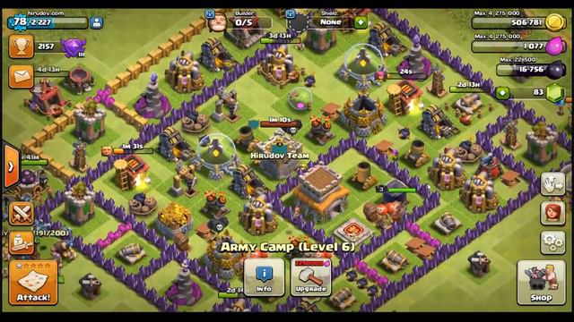 Clash of Clans online live Gameplay #216 [20160419-2] смотреть онлайн