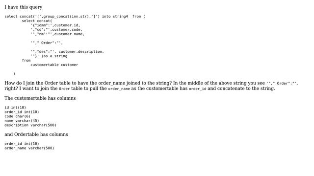 How to Join a table to a group_contact in mySql? смотреть онлайн