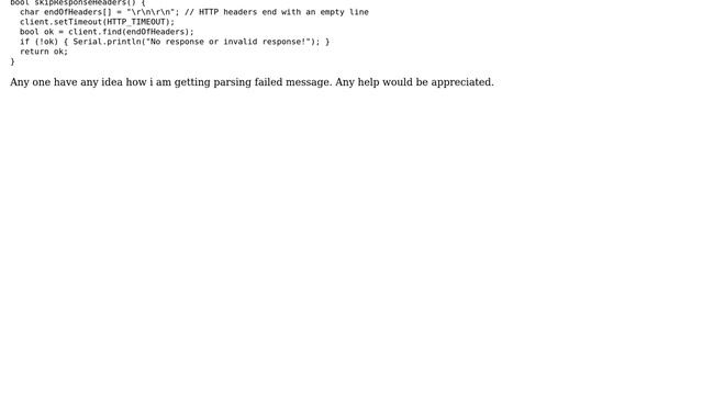 Arduino: Unable to parse my JSON Data in Arduino IDE смотреть онлайн