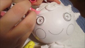 Lalaloopsy Color Me Squiggles N Shapes Doll - Unboxing & Review + Our Halloween Instagram Giveaway!