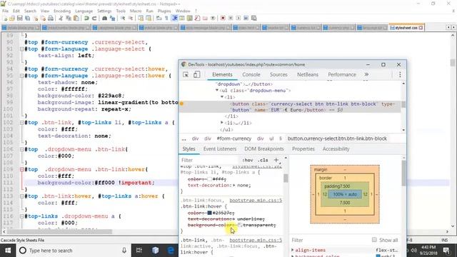 Opencart Theme Development Tutorials(English) - Header Customization Part 2 смотреть онлайн