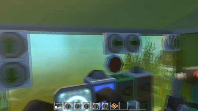 Космический исследовательский Корабль [ Scrap Mechanic ] смотреть онлайн