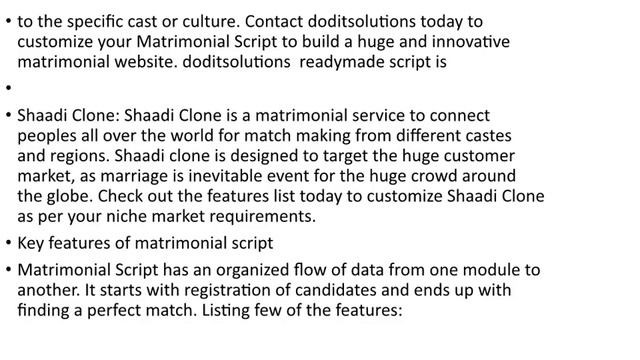 SHAADI CLONE | Shaadi Clone Php Script | DOD IT Solutions смотреть онлайн