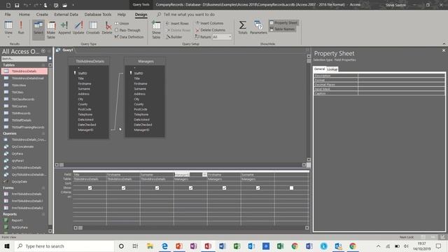 How to create self joins and duplicate queries in Microsoft Access смотреть онлайн