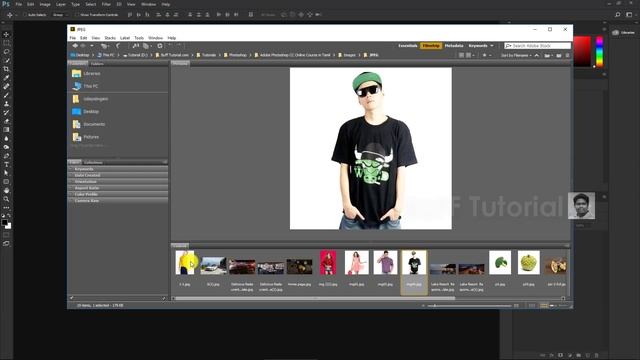 Lesson 5 - Opening existing files | Photoshop Online Course in தமிழ் смотреть онлайн