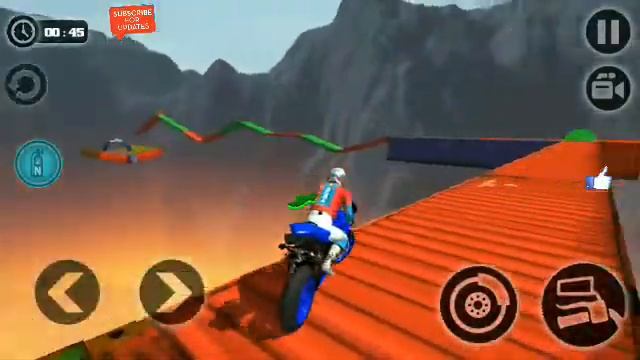 Impossible Moto Bike Tracks 3D?? | Android Game | LVL 2 to 5 game play смотреть онлайн