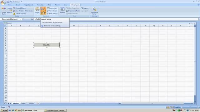 Setup Developer Tab in Excel and Create Simple VBA Macro смотреть онлайн