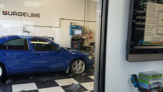 2006 Volvo S60 R M66 at Surgeline Tuning for a dyno смотреть онлайн