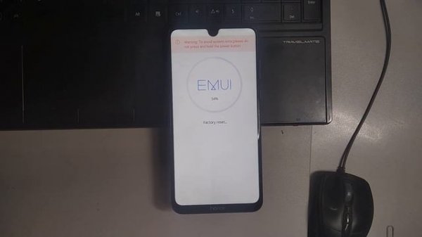 Honor 8X Max. Сброс графического ключа или пароля. Hard reset