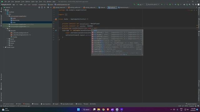 Android Studio : Kotlin - Audio And Media API - Creating audio and video player in Kotlin смотреть онлайн