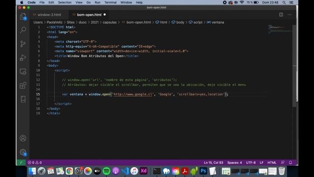 Aprendiendo Javascript - Lección nº17: Window BOM: Nueva ventana y atributos del open смотреть онлайн