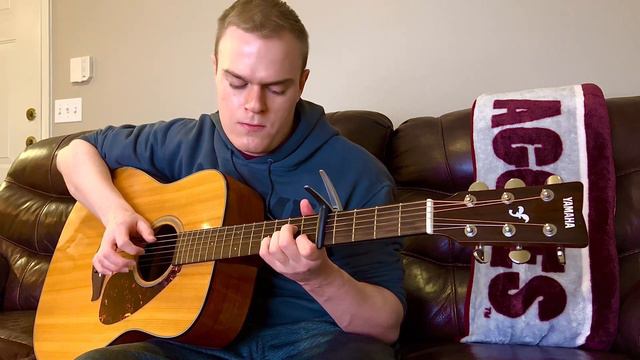 Somebody That I Used To Know - Gotye - Fingerstyle Guitar Cover смотреть онлайн