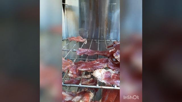 Мясные чипсы в термокамере Емколбаски. Первый опыт. смотреть онлайн