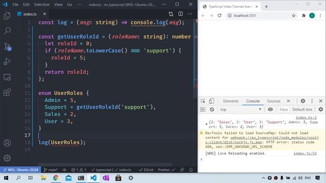 TypeScript: How to use enums in TypeScript смотреть онлайн