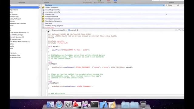 ObjectARX for Mac - Lab1 смотреть онлайн