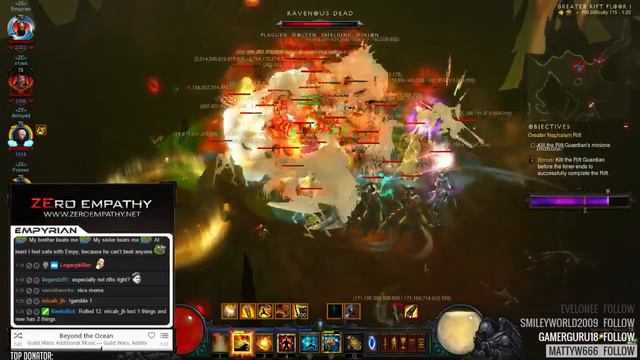 [Diablo 3] Season 7 GRift 115 4man rank1 EU [13:47] смотреть онлайн