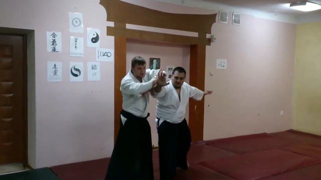 Айкидо ёкомен учи ирими нагэ (пояснения)