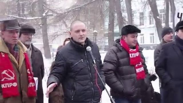 Сергей Удальцов на мититнге в Туле 22.01.12 смотреть онлайн