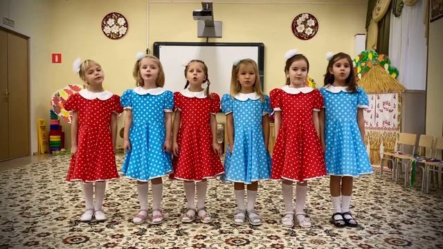 Вокальный коллектив "Горошинки". Песня "Капризный дождик", сл. и муз. Л. Некрасова. смотреть онлайн