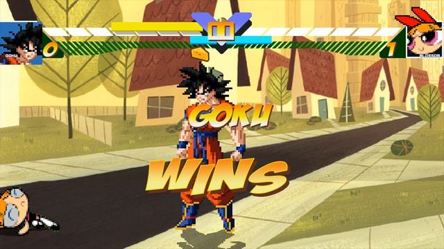 Super Saiyan Goku (Dragonball Z) vs Blossom (Powerpuff Girls) - Ultimate Mugen Fight 2016 смотреть онлайн