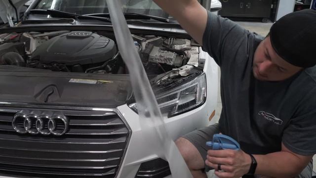 How to Install and Hand Cut Paint Protection Film on Headlights смотреть онлайн