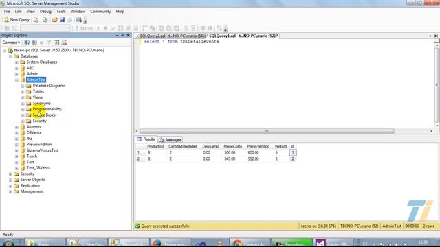 Sistema de Ventas Visual Studio - SQL Server 2008 parte 33 - Eliminar detalle venta смотреть онлайн