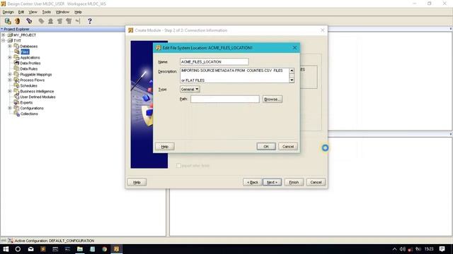 Importing metadata from counties files| Oracle 11g | TYBScIT DataWarehousing practical 3.1 смотреть онлайн
