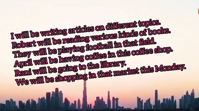 ##Future CONTINUOUS TENSE смотреть онлайн